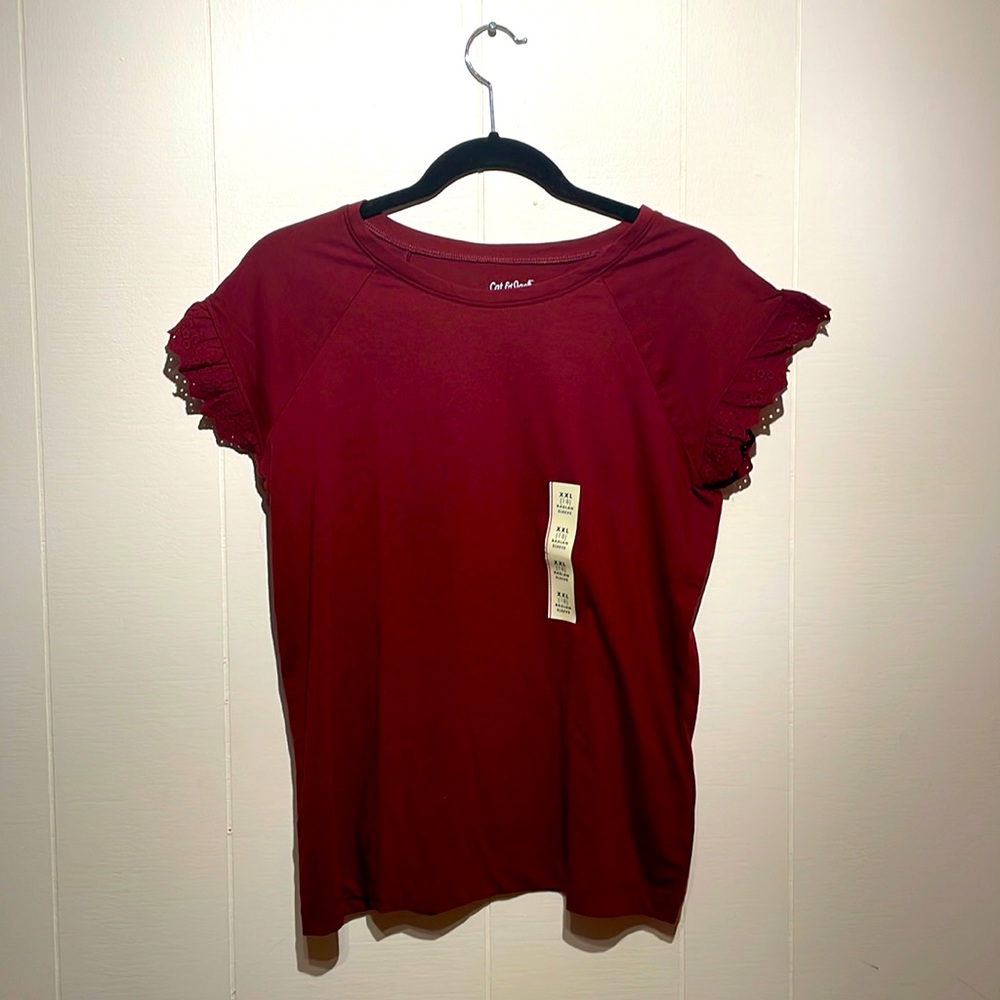 Burgundy Kids TShirt